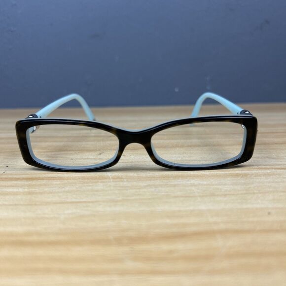Tiffany & Co Eyeglasses Frames Only Tiffany Blue Tortoiseshell Italy 51-15-135